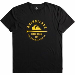 Quiksilver MW SURF LOCKUP SS Pánské triko, černá, velikost XXL