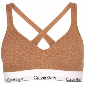 Calvin Klein BRALETTE LIFT Dámská podprsenka, hnědá, velikost XS