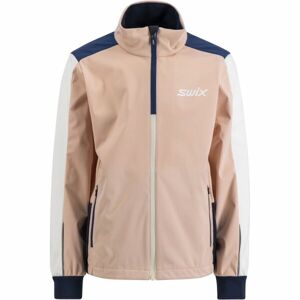 Swix CROSS Dětská bunda na běžky, lososová, velikost 164