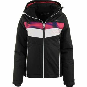 ALPINE PRO GONNA Dámská Bunda, černá, velikost XS