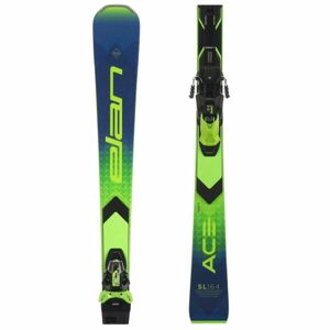 Elan ACE SL FUSION X + EMX 11.0 GW Sjezdové lyže, světle zelená, velikost 164