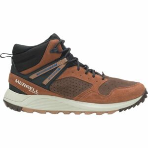 Merrell WILDWOOD SNEAKER BOOT MID WP Pánské outdoorové boty, hnědá, velikost 46