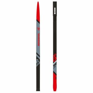 Rossignol DELTA X RACE R-SKIN STIFF + RACE CLASSIC SET Běžecké lyže s podporou stoupání, černá, velikost