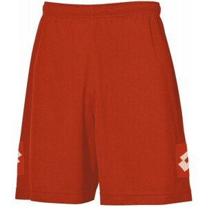 Lotto SHORT SPEED JR Juniorské fotbalové trenky, červená, velikost XL