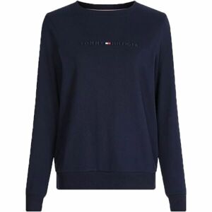 Tommy Hilfiger ICON 2.0 LOUNGE-TRACK TOP Dámská mikina, tmavě modrá, veľkosť S