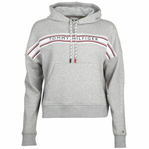 Tommy Hilfiger CLASSIC-HWK HOODIE Dámská mikina, šedá, velikost XS