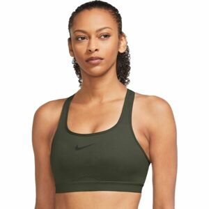 Nike NK DF SWSH HS BRA Dámská sportovní podprsenka, khaki, velikost LA-B