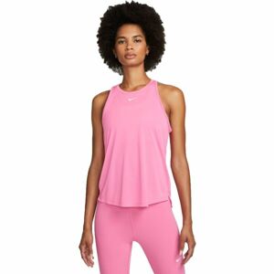 Nike ONE DRI-FIT Dámský sportovní top, růžová, velikost
