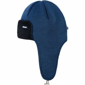 Kama BERANICE MERINO Pletená beranice, tmavě modrá, velikost L