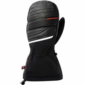 Lenz HEAT GLOVE 6.0 FINGER CAP MITTENS UNISEX Vyhřívané unisex rukavice, černá, veľkosť S