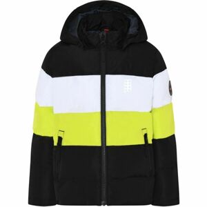 LegoWear LWJIPE 705 JACKET Dětská zimní bunda, černá, velikost 110