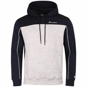 Champion HOODED SWEATSHIRT Pánská mikina, šedá, velikost S