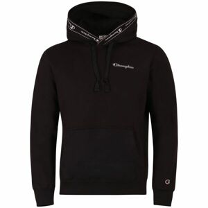 Champion HOODED SWEATSHIRT Pánská mikina, černá, veľkosť XL