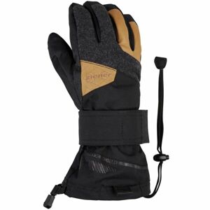 Ziener MAXIMUS AS Snowboardové rukavice, černá, velikost 8
