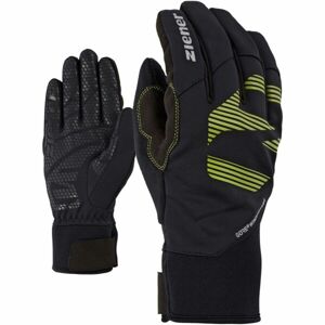 Ziener ILKO GTX INF Víceúčelové lyžařské rukavice, černá, velikost 10
