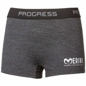 Progress MW SKNZ Dámské merino boxerky, šedá, velikost S
