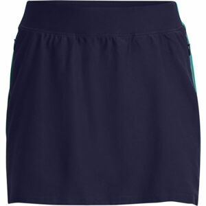 Under Armour LINKS KNIT SKORT Dámská golfová sukně, tmavě modrá, velikost S