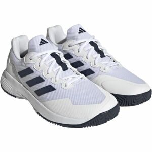 adidas GAMECOURT 2 M Pánské tenisové boty, bílá, velikost 45 1/3