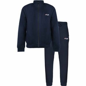 Fila BRUSHED COTTON FLEECE FZ Pánská tepláková souprava, tmavě modrá, velikost M