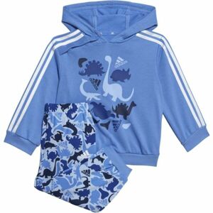 adidas I AOP FT JOG Dětská souprava, modrá, velikost 92
