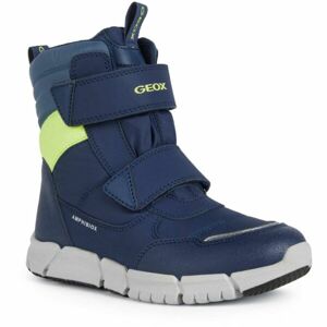 Geox J FLEXYPER B. Chlapecké kotníkové boty, modrá, velikost 29