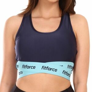 Fitforce SAGANA Dámská fitness podprsenka, tmavě modrá, velikost XS