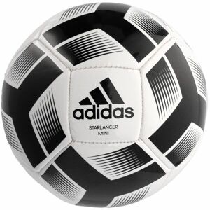 adidas STARLANCER MINI Mini fotbalový míč, černá, velikost