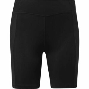 Reebok YOGA HR RIB SHORT Dámské kraťasy, černá, velikost L