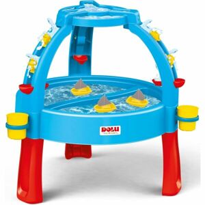 DOLU GAMING TABLE 2v1 Hrací stolek, modrá, velikost UNI
