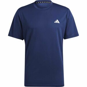 adidas TRAIN ESSENTIALS TEE Pánské sportovní tričko, tmavě modrá, veľkosť 2XL