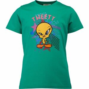 LOONEY TUNES TWEETY RICH Dětské triko, zelená, velikost 116-122