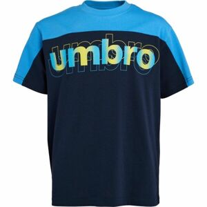 Umbro JONY Chlapecké triko, tmavě modrá, velikost