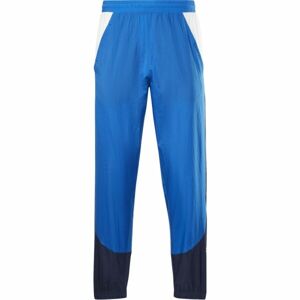 Reebok TRAIN WOVEN PANT Pánské šusťáky, modrá, velikost L