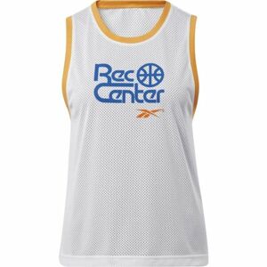 Reebok WOR MESH JERSEY Dámské tílko, bílá, velikost M