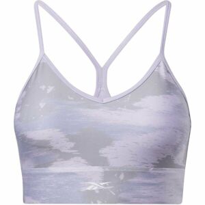 Reebok WOR CAMO BRA Podprsenka, fialová, veľkosť M