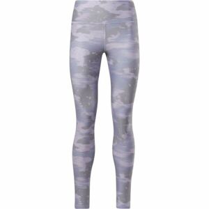 Reebok WOR CAMO TIGHT Dámské legíny, fialová, velikost L