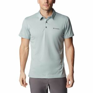 Columbia TRIPLE CANYON TECH POLO Pánské polo triko, šedá, veľkosť XXL