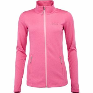 Columbia W PARK VIEW GRID FLEECE FULL ZIP Dámská mikina, růžová, velikost L