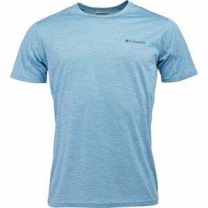 Columbia ALPINE CHIL ZERO SHORT SLEEVE CREW Pánské funkční tričko, světle modrá, velikost XL