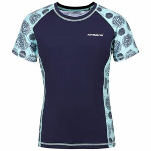 Arcore MANDISA Dívčí běžecké triko, tmavě modrá, velikost 128/134