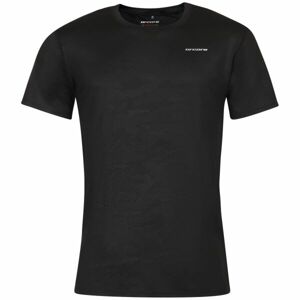 Arcore POWEN Pánské běžecké triko, černá, velikost S