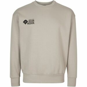 O'Neill ATLANTIC SWEAT CREW Pánská mikina, béžová, velikost XL