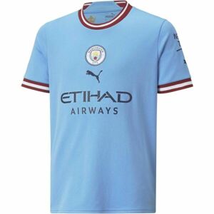 Puma MCFC HOME JERSEY REPLICA TEAM Pánské fotbalové triko, světle modrá, velikost M