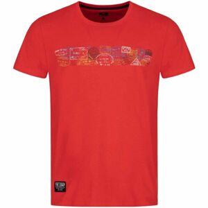 Loap BOLTON Pánské triko, červená, velikost