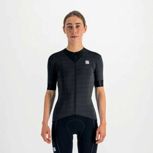 Sportful KELLY W SHORT SLEEVE JERSEY Dámský cyklistický dres, černá, velikost