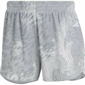 adidas ADIZERO SPLIT Dámské běžecké kraťasy, šedá, velikost M