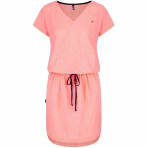 Loap BLAKAVA Dámské šaty, růžová, veľkosť XL
