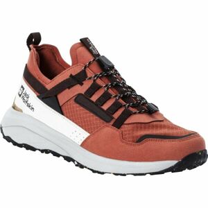 Jack Wolfskin DROMOVENTURE ATHLETIC LOW M Pánská turistická obuv, červená, velikost 42