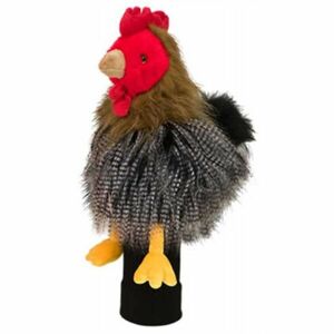 DAPHNE'S HEADCOVERS CHICKEN/HEN Plyšový Headcover, hnědá, velikost UNI