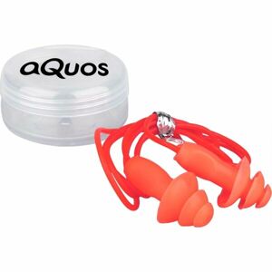 AQUOS EAR PLUG Ucpávky do uší, oranžová, velikost UNI